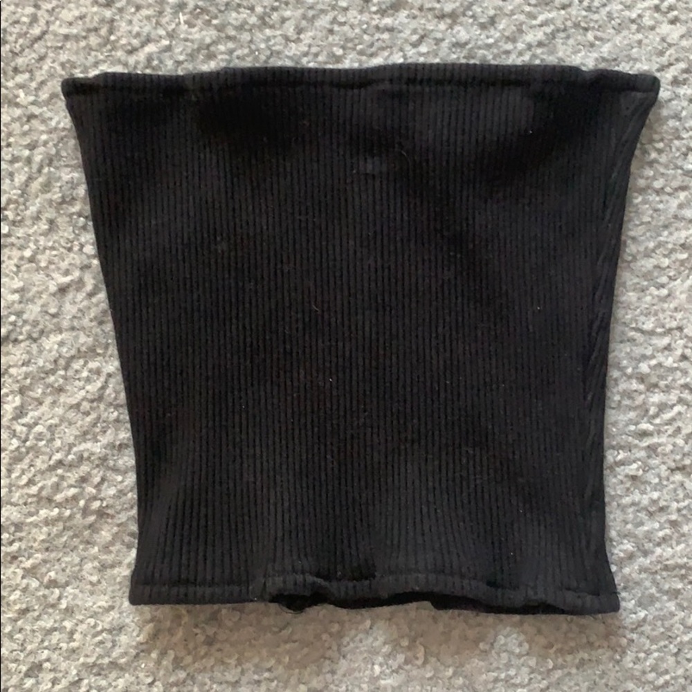 black tube top